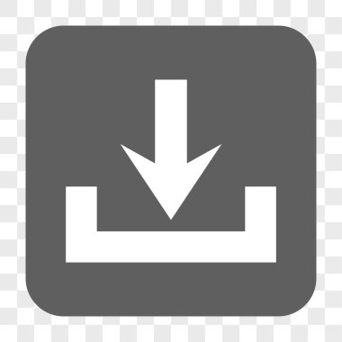 Yüklemeler yuvarlak kare düğme