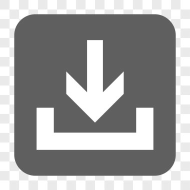 Yüklemeler yuvarlak kare düğme