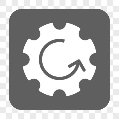 Dişli döndürme yuvarlak kare düğme