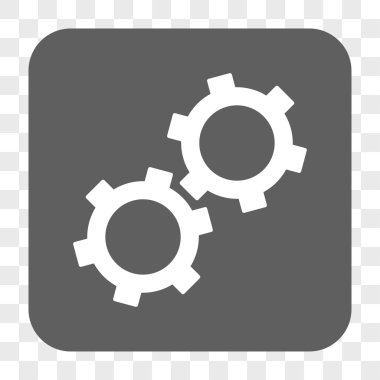 Gears'ı yuvarlak kare düğme