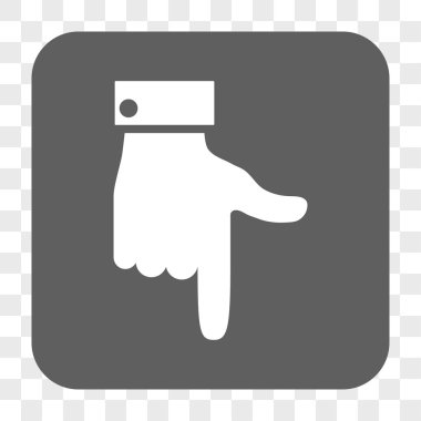 El işaretçisi yuvarlatılmış kare düğmesini basılı