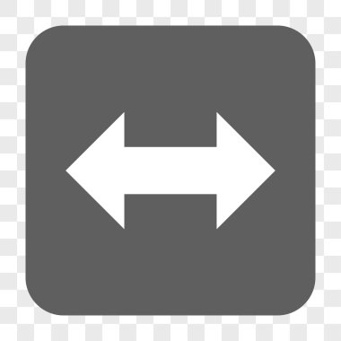 Yatay Exchange okları yuvarlak kare düğme