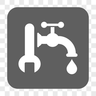 Sıhhi tesisat yuvarlak kare düğme