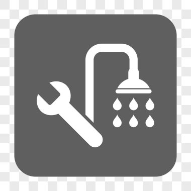 Sıhhi tesisat yuvarlak kare düğme