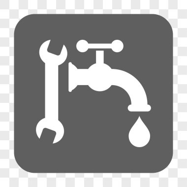 Sıhhi tesisat yuvarlak kare düğme