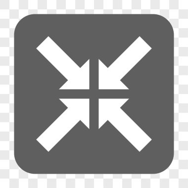 Oklar yuvarlatılmış kare düğme basınç