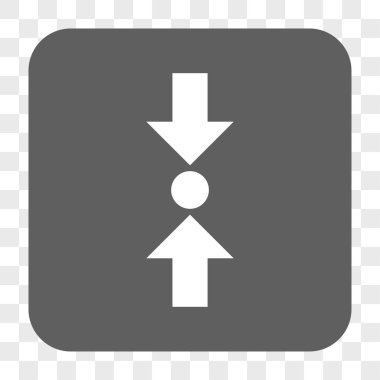 Dikey yuvarlak kare düğme basınç