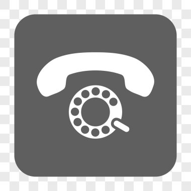 Darbeli aramayı yuvarlak kare düğme