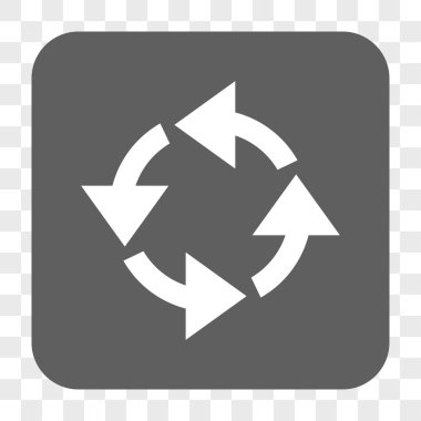 Geri Dönüşümlü Kare Düğmesi