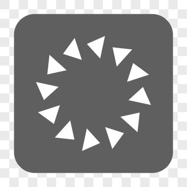 Döndürme Ccw yuvarlak kare düğme