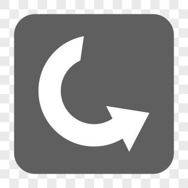 Döndürme Ccw yuvarlak kare düğme