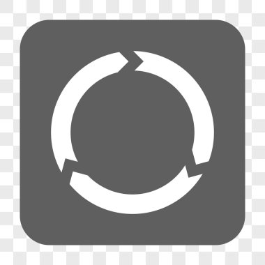 Döndürme yuvarlak kare düğme