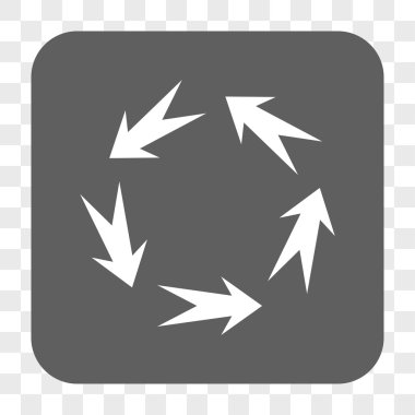 Döndürme yuvarlak kare düğme