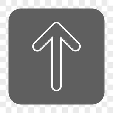 Yuvarlatılmış Kare düğmesini yukarı yönlü ok