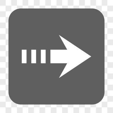 Sağ yuvarlak kare düğme göndermek