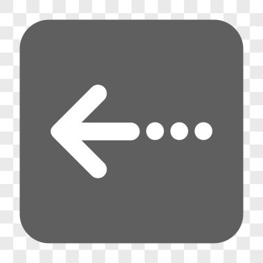 Sol yuvarlak kare düğme göndermek