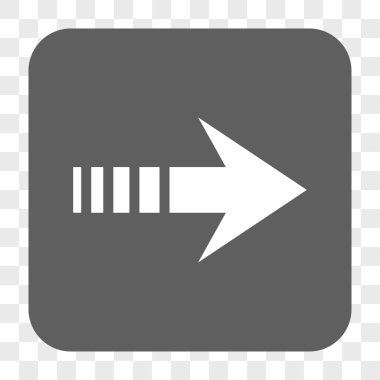 Sağ yuvarlak kare düğme göndermek