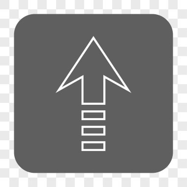 Yuvarlatılmış Kare düğmesini yukarı gönder