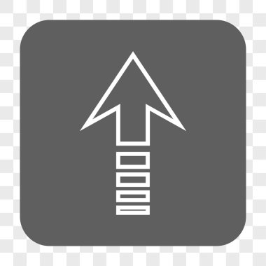 Yuvarlatılmış Kare düğmesini yukarı gönder