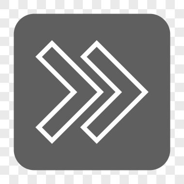 Şu yuvarlak üst karakter kare düğme