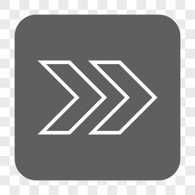 Şu yuvarlak üst karakter kare düğme