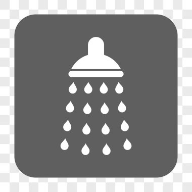 Duş yuvarlak kare düğme