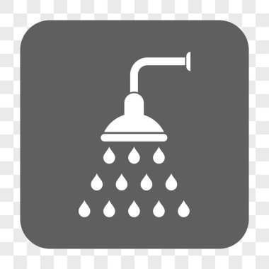 Duş yuvarlak kare düğme