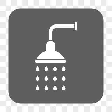 Duş yuvarlak kare düğme