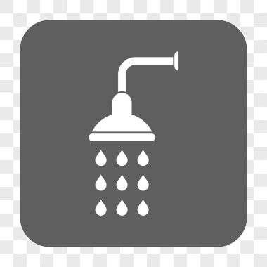 Duş yuvarlak kare düğme