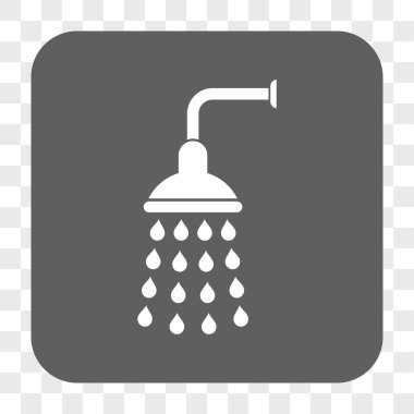 Duş yuvarlak kare düğme