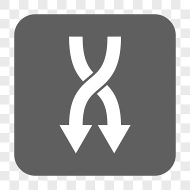 Yuvarlatılmış Kare düğme aşağı okları shuffle