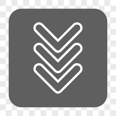 İşaretçiyi yuvarlatılmış kare düğmesini basılı üçlü