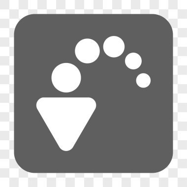 Yuvarlatılmış Kare düğme geri al