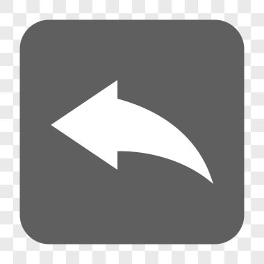 Yuvarlatılmış Kare düğme geri al