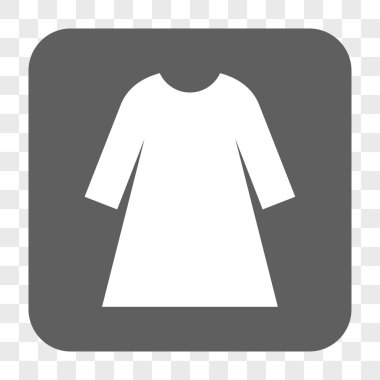 Kadın elbise yuvarlak kare düğme