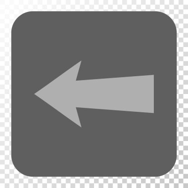 Ok sol yuvarlak kare düğme