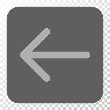 Ok sol yuvarlak kare düğme