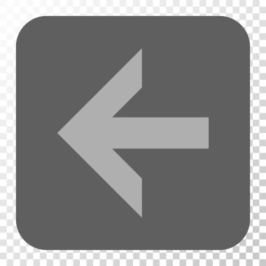 Ok sol yuvarlak kare düğme