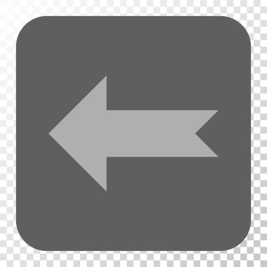 Ok sol yuvarlak kare düğme