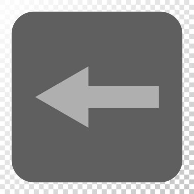 Ok sol yuvarlak kare düğme