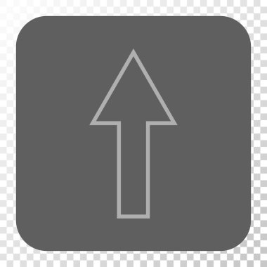 Yuvarlatılmış Kare düğmesini yukarı ok