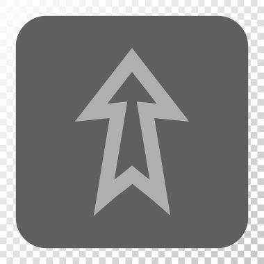 Yuvarlatılmış Kare düğmesini yukarı ok