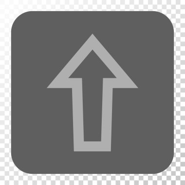 Yuvarlatılmış Kare düğmesini yukarı ok