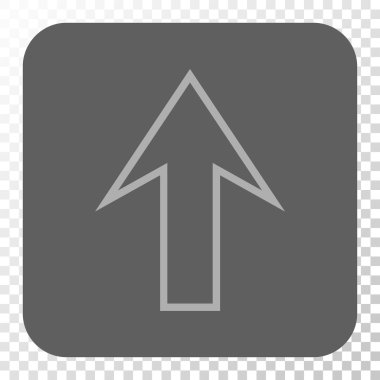 Yuvarlatılmış Kare düğmesini yukarı ok