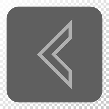 Ok ucu sol yuvarlak kare düğme