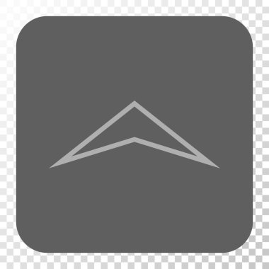 Yuvarlatılmış Kare düğmesini yukarı ok ucu