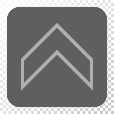 Yuvarlatılmış Kare düğmesini yukarı ok ucu