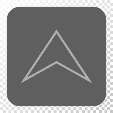 Yuvarlatılmış Kare düğmesini yukarı ok ucu