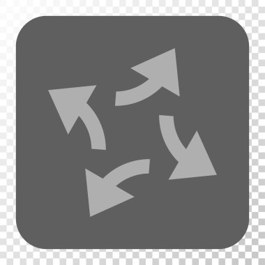 Santrifüj okları yuvarlak kare düğme