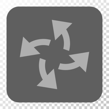 Santrifüj okları yuvarlak kare düğme